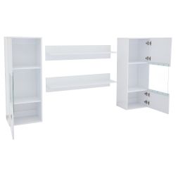 KLAM HOME Wandregal Wandregal 4er Sett, günstig online kaufen