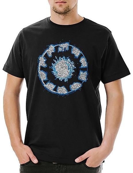 Urban Backwoods Print-Shirt Urban Backwoods Big Iron Arc Reactor Herren T-S günstig online kaufen