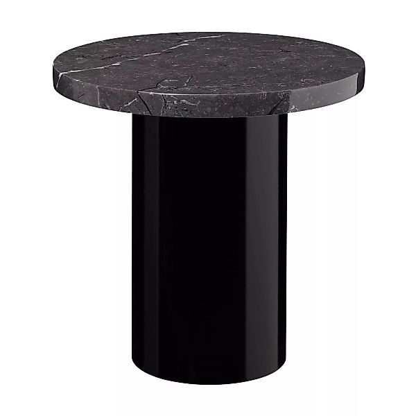 e15 - e15 CT09 Enoki Beistelltisch - schwarz/Tischplatte Marquina Marmor/H: günstig online kaufen