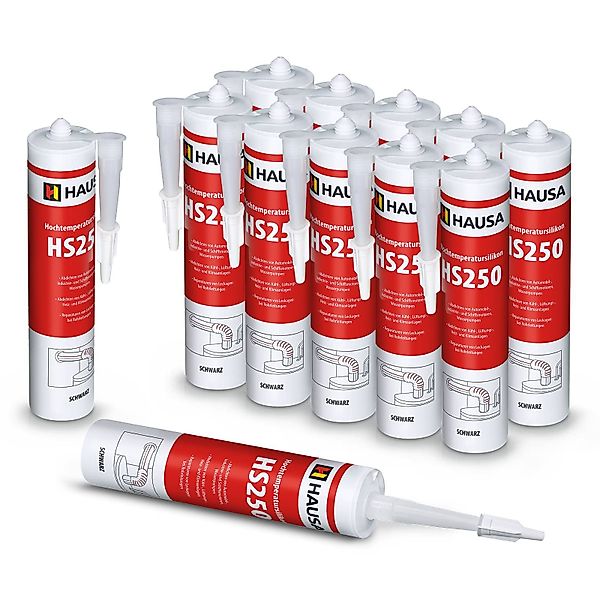 Hausa Silikon, Hochtemperatur-Silikon HS250 rot, (Schnelle günstig online kaufen