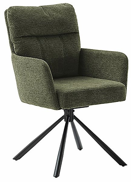 MCA furniture Esszimmerstuhl "UTICA", Chenilleoptik, (2er-Set), drehbar 180 günstig online kaufen