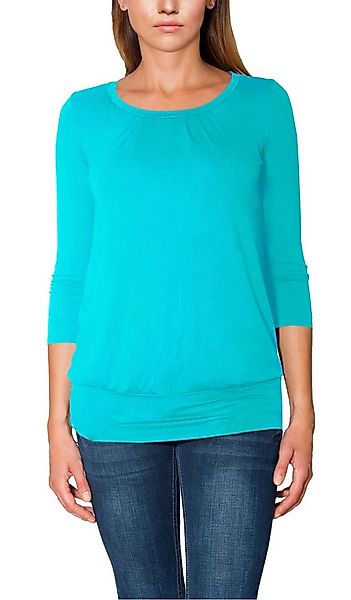 Alkato Longshirt Alkato Damen Shirt 3/4 Arm Longshirt Top günstig online kaufen