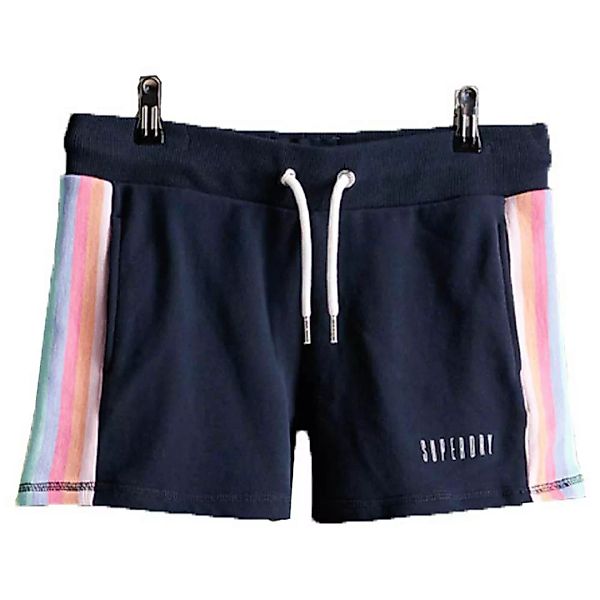 Superdry Rainbow Straight Hem Shorts Hosen XS Eclipse Navy günstig online kaufen