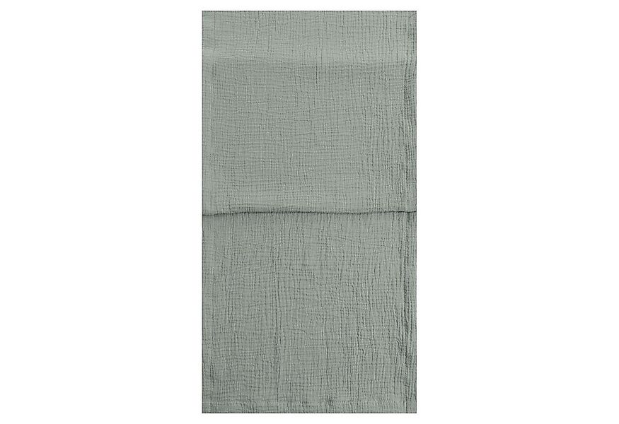 Magma Heimtex Tischläufer OLINE, 40 x 145 cm, Salbeigrün, Baumwolle günstig online kaufen