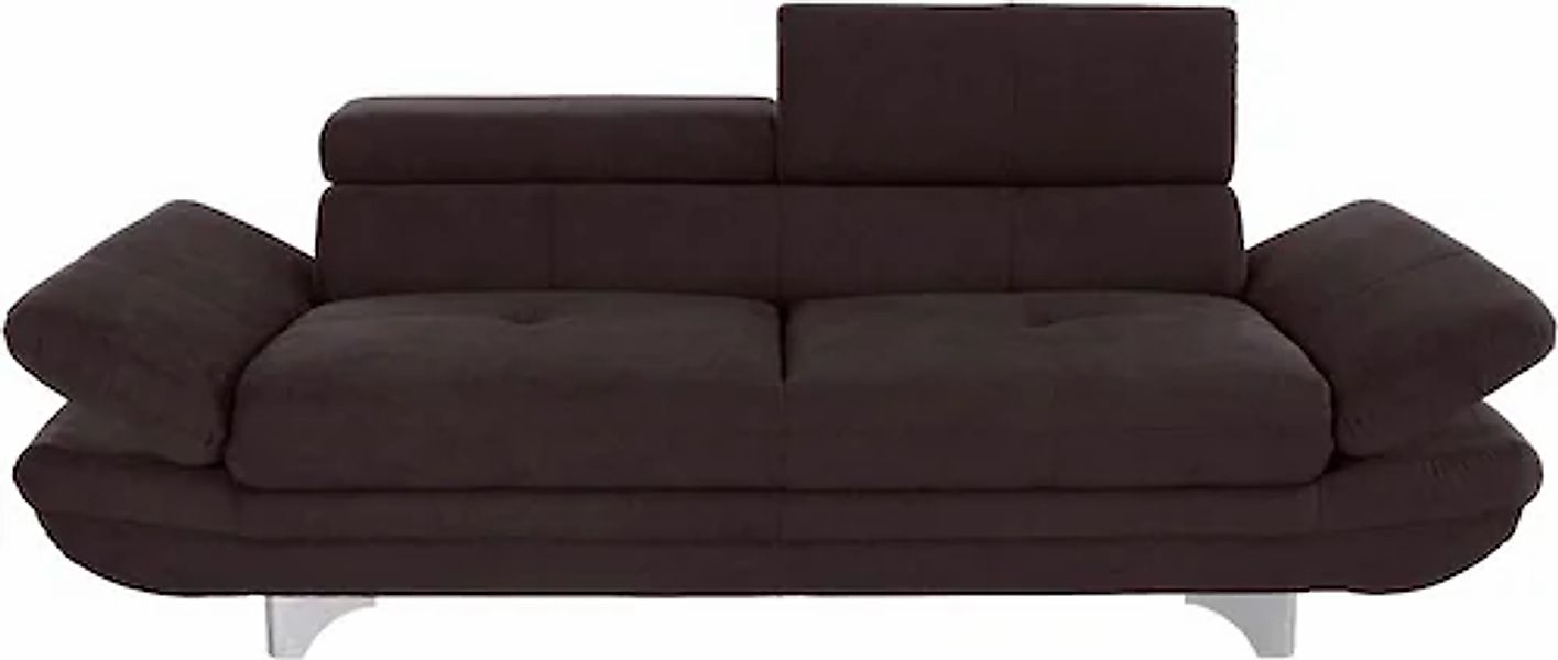 COTTA 3-Sitzer "Enterprise" Big-Sofa, mit Armteilverstellung & Kopfteilvers günstig online kaufen