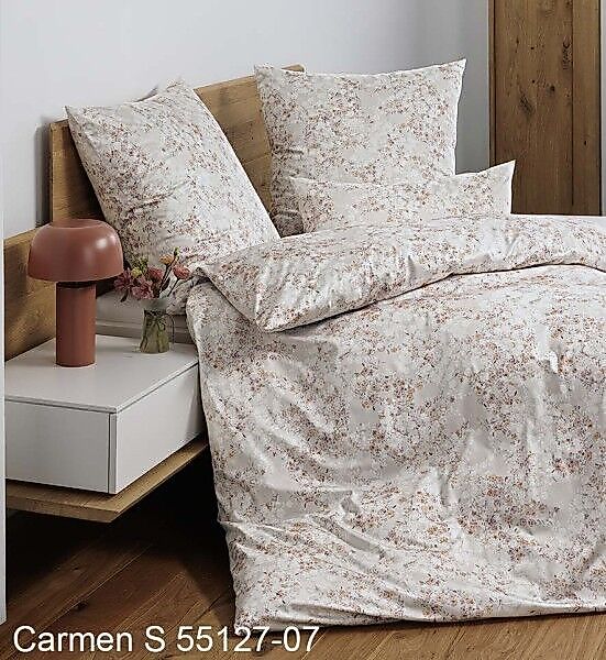 Janine Janine Interlock-Jersey Bettwäsche CARMEN S 55127 sand taupe Größe: günstig online kaufen