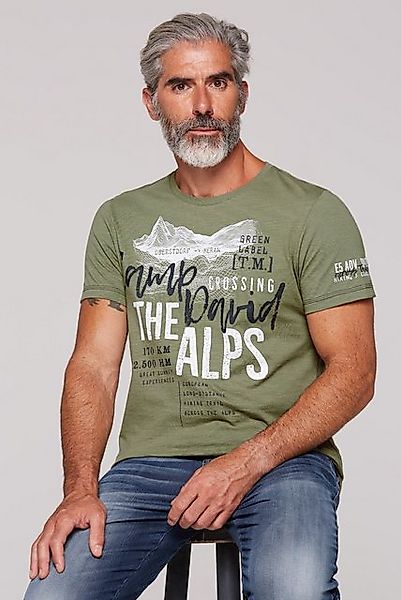 CAMP DAVID Rundhalsshirt aus Baumwolle günstig online kaufen