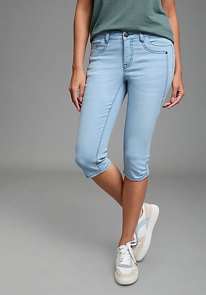 Arizona Caprijeans Skinny Fit, 3/4-Länge, mit Eingrifftaschen und Gesäßtasc günstig online kaufen