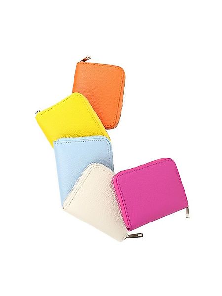 BRISE TASCHE Geldbörse Softleder Zip Geldbörse, Weiches Nappaleder, Reißver günstig online kaufen