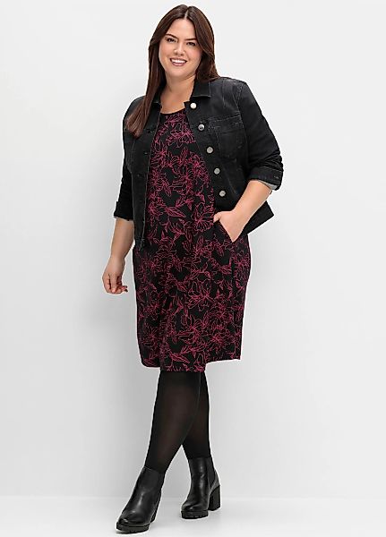 Sheego Shirtkleid "Jerseykleid" günstig online kaufen
