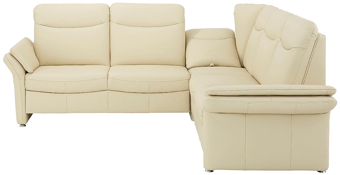 Home affaire Ecksofa "Tahoma L-Form" mit Armlehnfunktion, wahlweise Bettfun günstig online kaufen