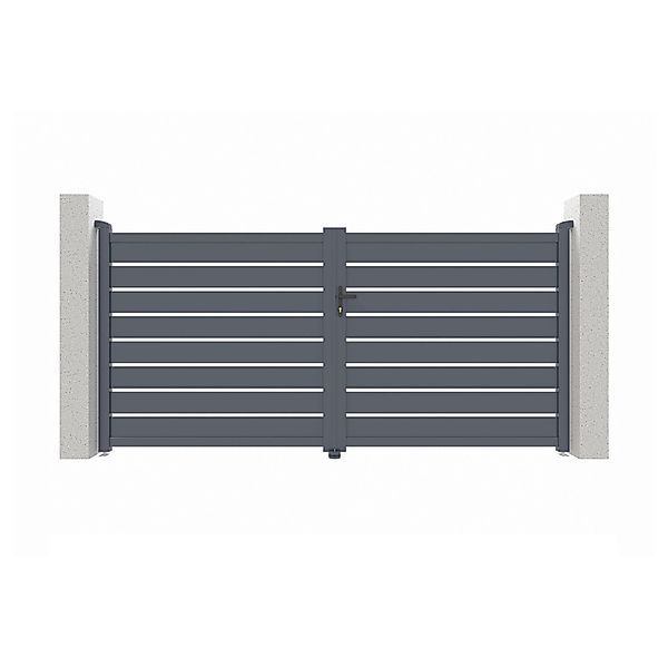Casanoov Flügeltor Elektrisch 3M Vogel H 160Cm & Drehtorantrieb Hicker B200 günstig online kaufen