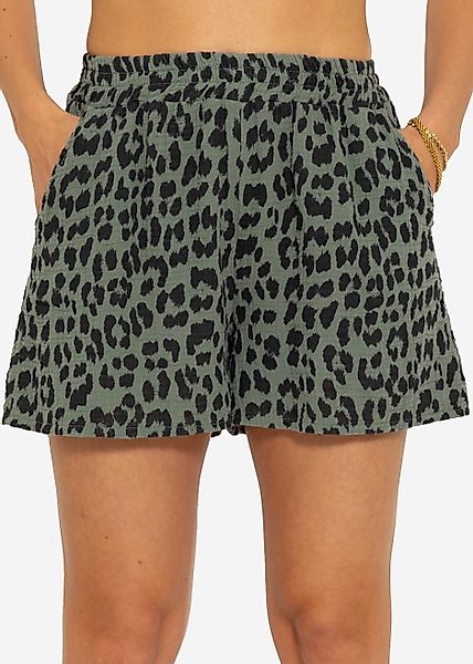 SASSYCLASSY Shorts Lockere Musselin Shorts mit günstig online kaufen