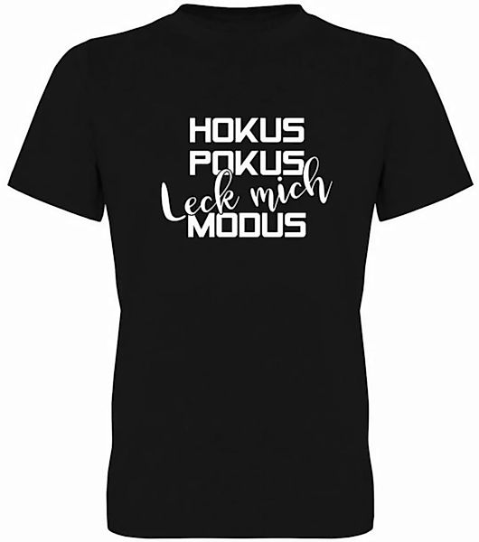 G-graphics T-Shirt Hokus Pokus -Leck mich- Modus Herren T-Shirt, mit Frontp günstig online kaufen