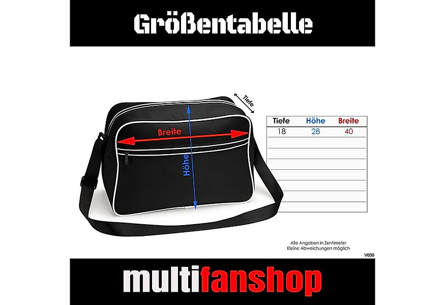 multifanshop Schultertasche Bayern - Schriftzug - Tasche günstig online kaufen
