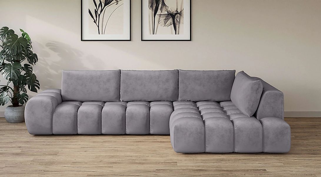 INOSIGN Ecksofa "AZITA klein, L-Form, elegant und bequem Designsofa in Bubb günstig online kaufen
