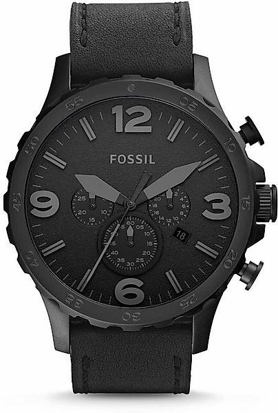 Fossil Chronograph NATE JR1354, Quarzuhr, Armbanduhr, Herrenuhr, Stoppfunkt günstig online kaufen