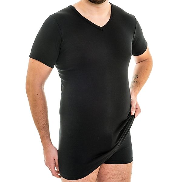 HERMKO Unterziehshirt 164887 Extralanges Herren Unterhemd günstig online kaufen