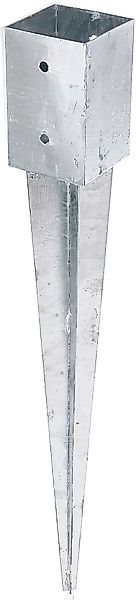 Alberts Einschlag-Bodenhülse "91x91 mm" für Vierkantholzpfosten, Gesamtläng günstig online kaufen