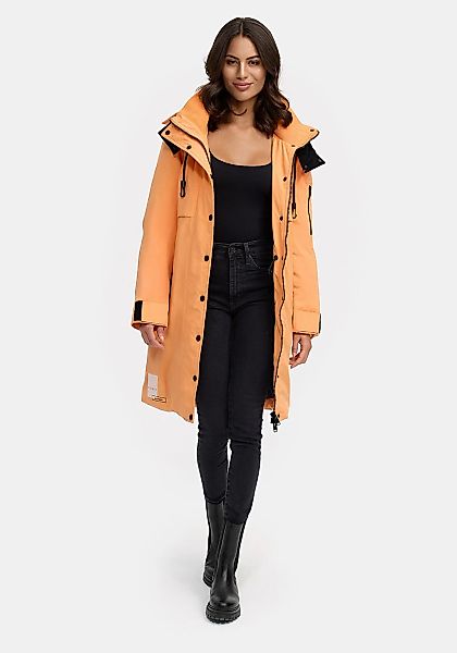 Marikoo Winterjacke "Anoukaa", langer Parka mit abnehmbarer Kapuze günstig online kaufen