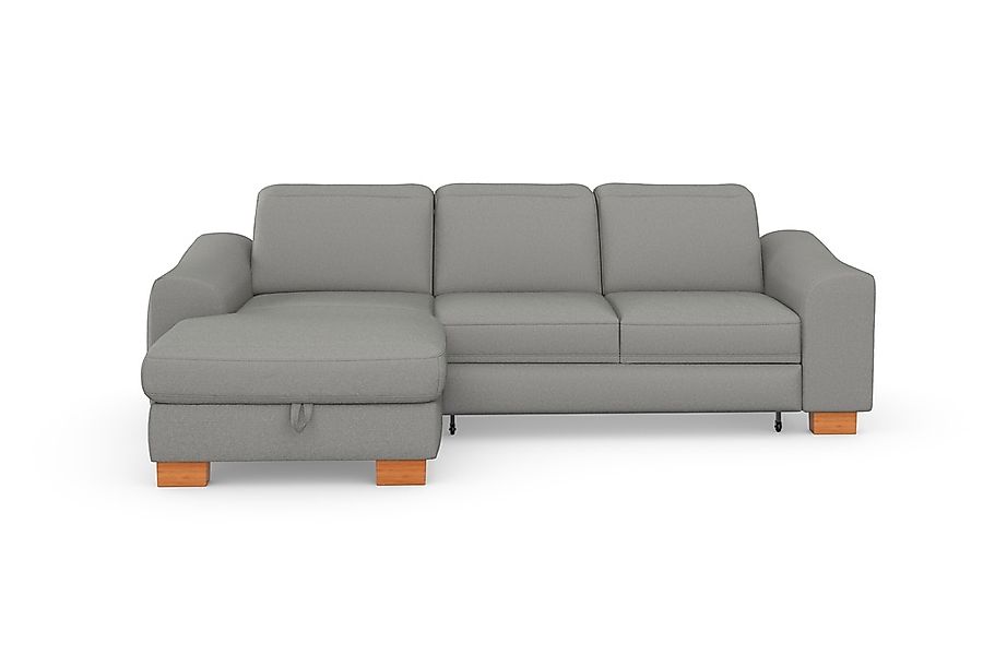 sit&more Ecksofa "Dundee L-Form", mit Federkern und Massivholzfüßen, wahlwe günstig online kaufen