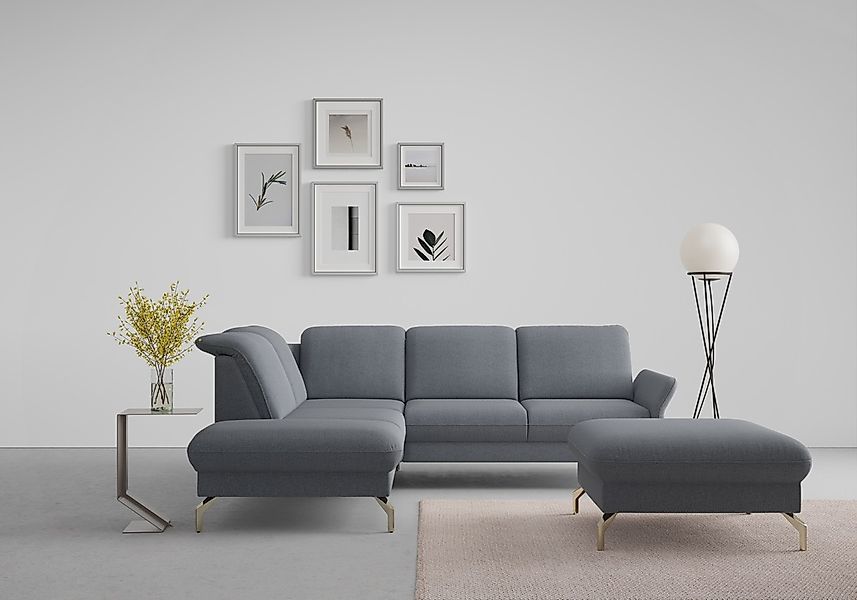 sit&more Ecksofa "Fashion L-Form" wahlweise mit Kopfteilverstellung, Vorzie günstig online kaufen
