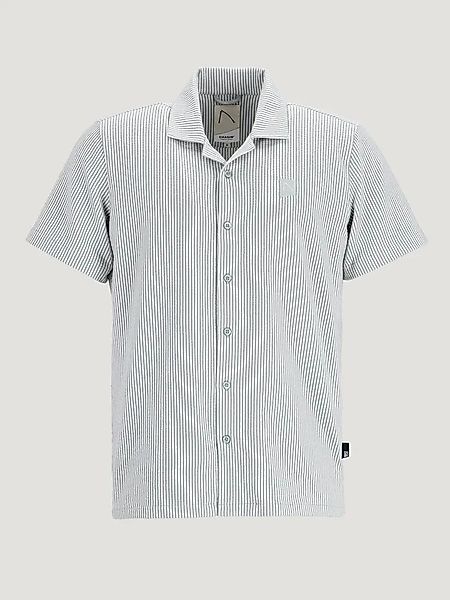CHASIN' Kurzarmhemd - Gestreiftes Kurzarm-Freizeithemd mit günstig online kaufen