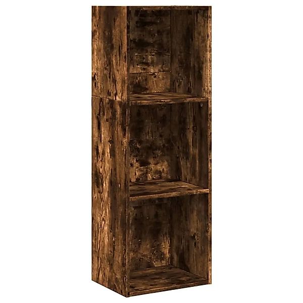 vidaXL Bücherregal Räuchereiche 40x30x114 cm Holzwerkstoff 857871 günstig online kaufen