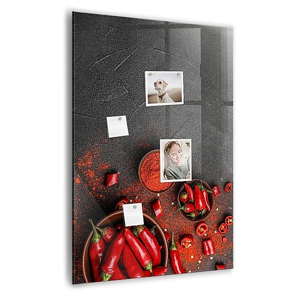 Tulup Beschreibbare Magnettafel Gemahlener Paprika 70x100 cm Beschreibbare günstig online kaufen