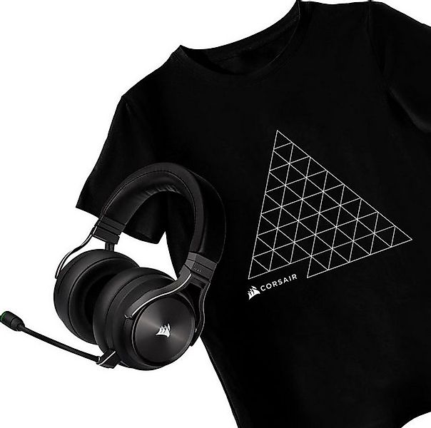 Corsair VIRTUOSO RGB WIRELESS XT + gratis T-Shirt Gaming-Headset (Mikrofon günstig online kaufen