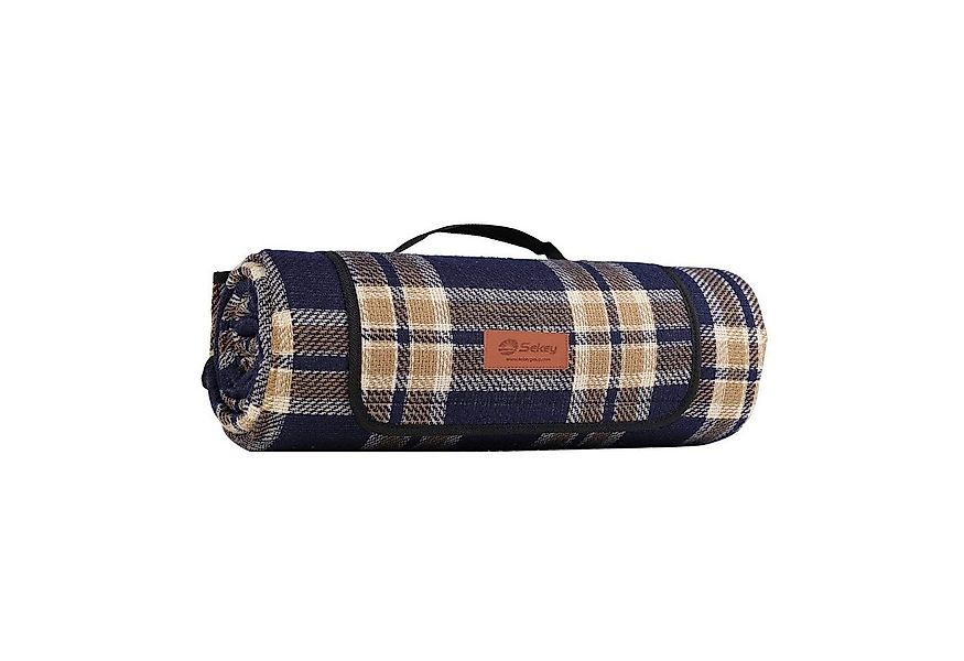 Picknickdecke 200x200 cm Campingdecke XXL Stranddecke Wasserdicht Wärmeisol günstig online kaufen