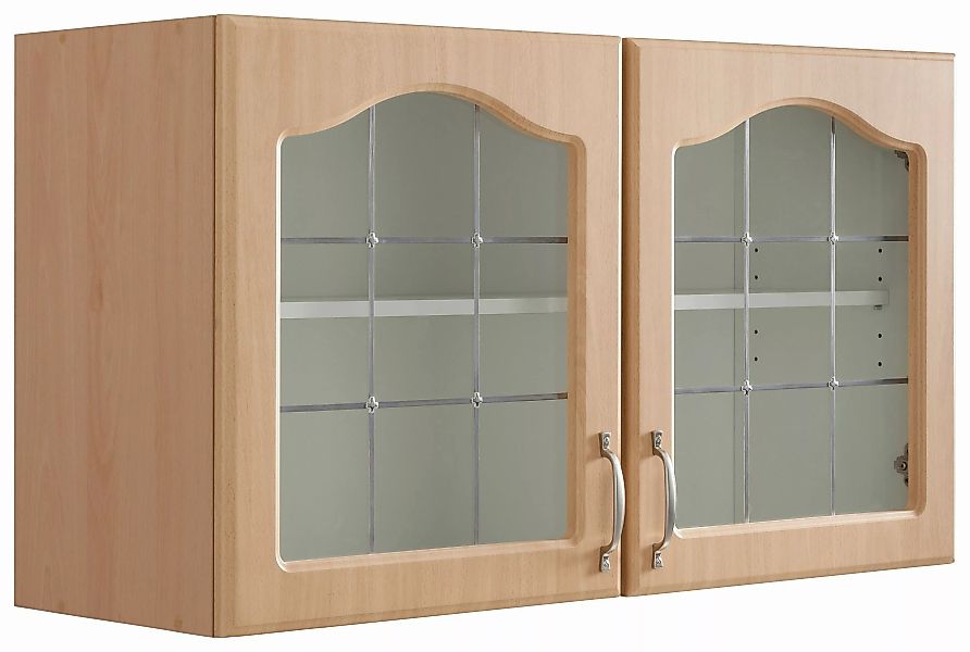 wiho Küchen Glashängeschrank »Linz«, 100 cm breit, mit 2 Glastüren günstig online kaufen
