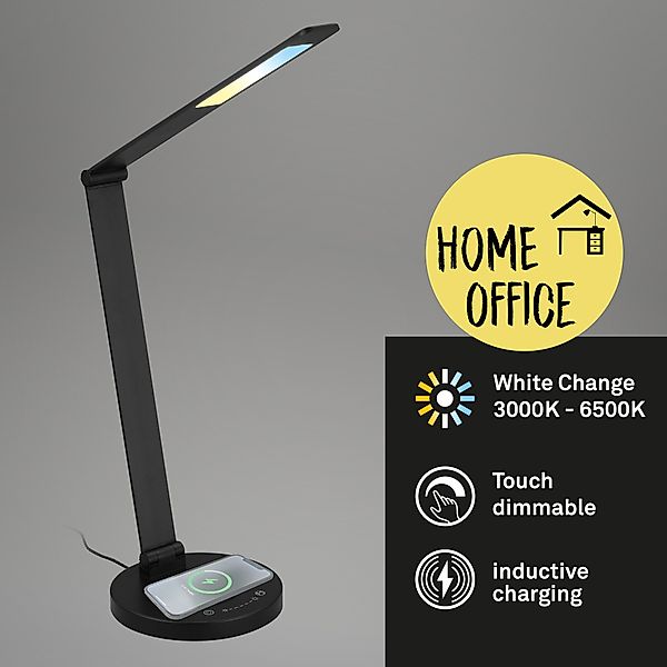 Briloner Leuchten Tischleuchte LED Tischlampe Schreibtisch günstig online kaufen