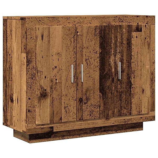 vidaXL Sideboard Altholz-Optik 92x35x75 cm Holzwerkstoff 856864 günstig online kaufen