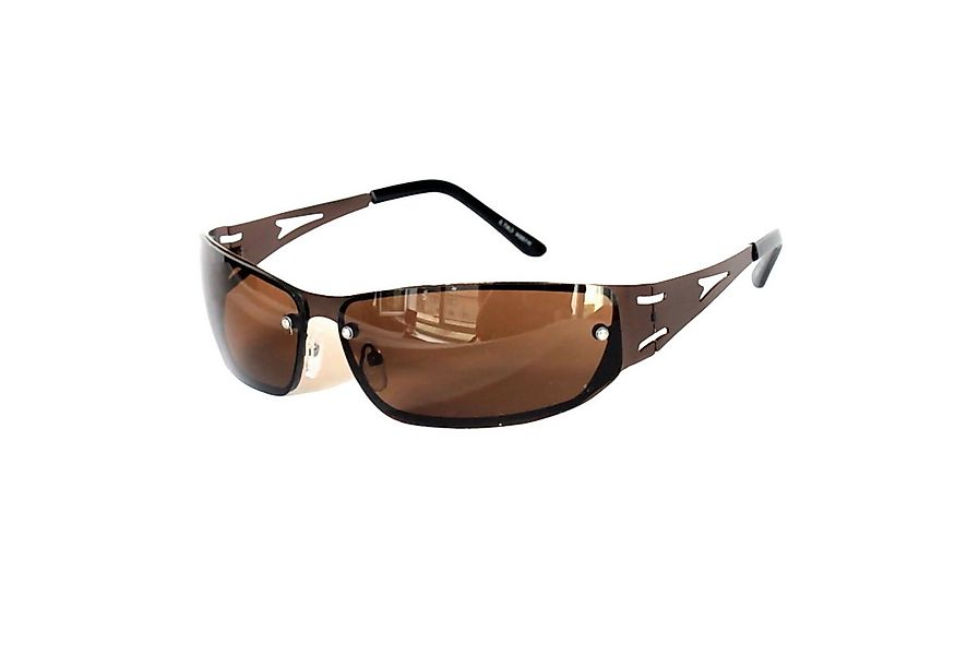 Rennec Sonnenbrille (Raver Biker Techno Brille mit Brillenbeutel) Sportlich günstig online kaufen