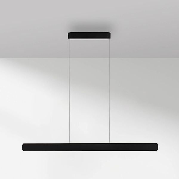 Paul Neuhaus LED-Hängeleuchte Q-Stretto, schwarz, 120cm günstig online kaufen