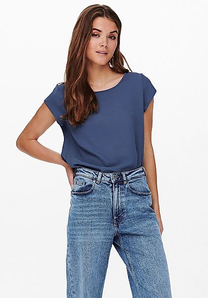 ONLY Kurzarmbluse ONLVIC S/S SOLID TOP günstig online kaufen