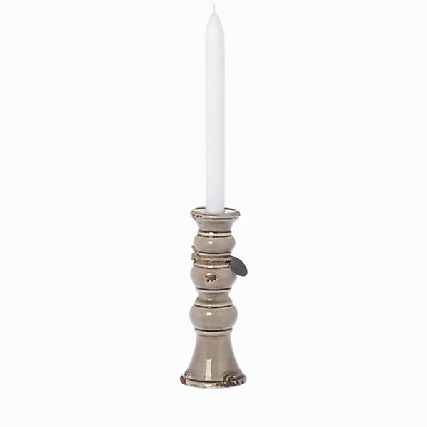 Kerzenständer, hellbraun, Keramik - 20 cm günstig online kaufen