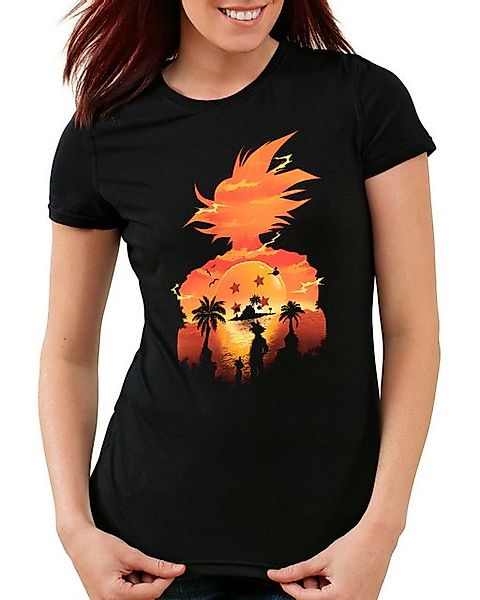 style3 T-Shirt Saiyajin Sunset super dragonball z gt songoku breakers daima günstig online kaufen