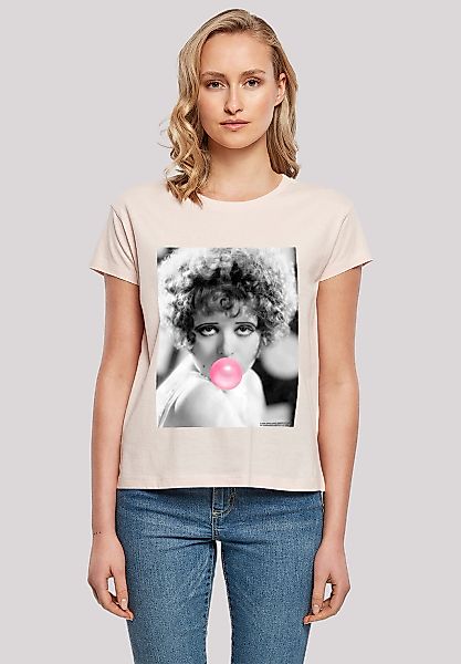 F4NT4STIC T-Shirt "Clara Bow Blowing Bubble Gum", Premium Qualität günstig online kaufen