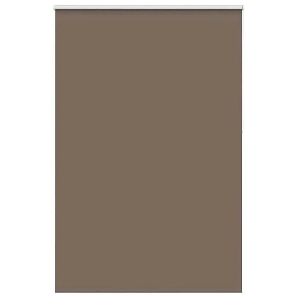 vidaXL Verdunkelungsrollo Kaffeebraun 165x210 cm Stoffbreite 161,6 cm 40110 günstig online kaufen