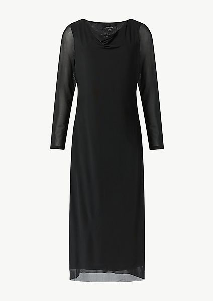 Comma Minikleid Mesh-Kleid im Slim Fit günstig online kaufen