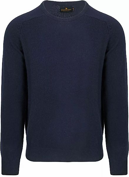 Steppin' Out Pullover Lammwolle Navy - Größe M günstig online kaufen