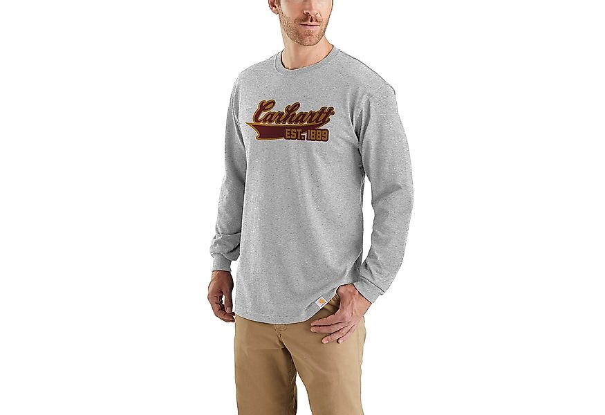 Carhartt Longsleeve Script Graphic mit Carhartt Print günstig online kaufen