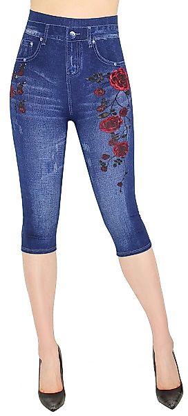 dy_mode 3/4-Leggings Capri Jeggings Damen 3/4 günstig online kaufen