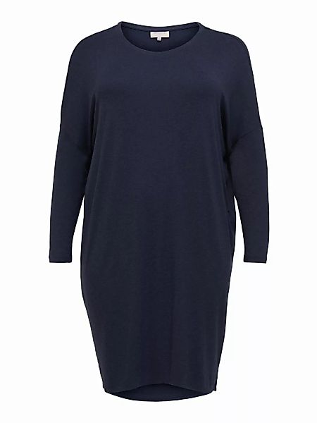 ONLY Knielanges Curvy Kleid Damen Blau günstig online kaufen