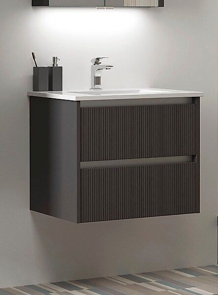 welltime Waschtisch "Urban", mit Keramik Waschbecken, 2 Schubladen mit Soft günstig online kaufen