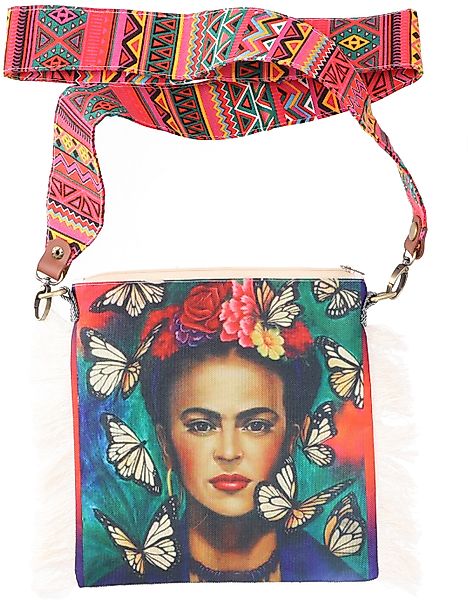 Guru-Shop Schultertasche Farbenfrohe Boho Schultertasche - günstig online kaufen