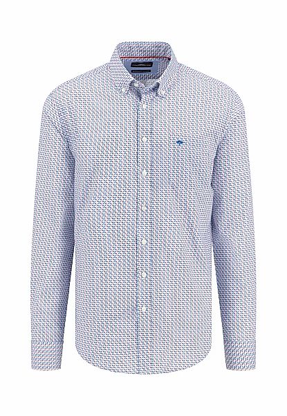 FYNCH-HATTON Karohemd mit Logo Stickerei günstig online kaufen