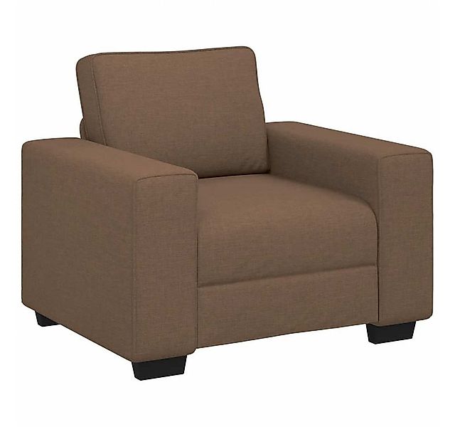 vidaXL Sofa Sessel Braun 60 cm Stoff günstig online kaufen